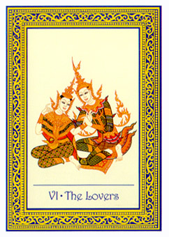 ̩ʼ - Royal Thai Tarot -  - The Lovers