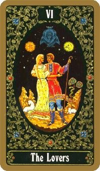  - Russian Tarot -  - The Lovers