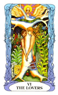 ¹⻨԰ - Moon Garden Tarot -  - The Lovers