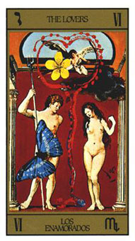 ߶ - Salvador Dali Tarot -  - The Lovers