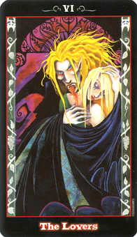 Ѫ - Vampire Tarot -  - The Lovers