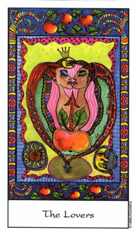 ý - Tarot of the Trance -  - The Lovers