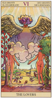 ӽΰ - Tarot of the New Vision -  - The Lovers