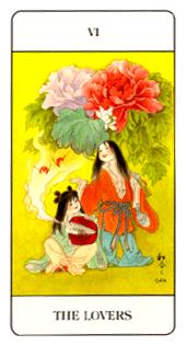 й - Chinese Tarot -  - The Lovers