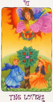 ŮװԹ - Witch Teen Tarot -  - The Lovers