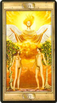 ͼԿΰ - Pictorial Key Tarot -  - The Lovers