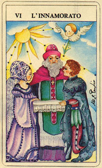 ƶ˹ - Fiabeschi Tarot -  - The Lovers