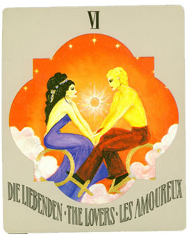  - Deva Tarot -  - The Lovers