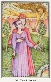 νܶܿѷ - Nigel Jackson Tarot -  - The Lovers