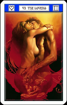 ˹Լ - Boris Vallejo Tarot -  - The Lovers