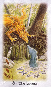  - The Celtic Dragon Tarot -  - The Lovers