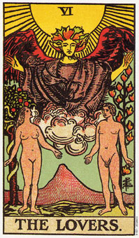 ԭʼΰ - Original Rider-Waite Tarot -  - The Lovers