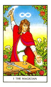 ŵ - Connolly Tarot - ħʦ - The Magician