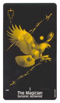 ѻħ - Crows Magick Tarot - ħʦ - The Magician