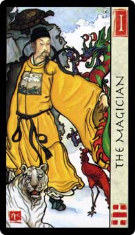 ˮ - Feng Shui Tarot - ħʦ - The Magician