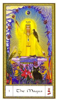 ܶ - Gendron Tarot - ħʦ - The Magician