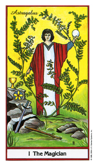 ҩ - Herbal Tarot - ħʦ - The Magician