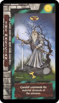 ֮ - Lord of the Rings Tarot - ħʦ - The Magician