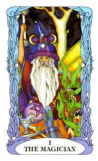 ¹⻨԰ - Moon Garden Tarot - ħʦ - The Magician