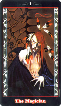 Ѫ - Vampire Tarot - ħʦ - The Magician