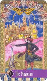 ÷ - Zerner Farber Tarot - ħʦ - The Magician