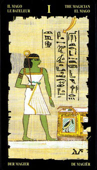  - Egyptian Tarot - ħʦ - The Magician