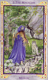 ɪ - Legend Arthurian Tarot - ħʦ - The Magician