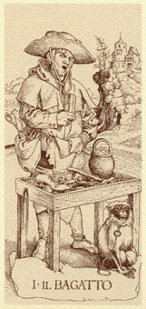 Ŷ - Durer Tarot - ħʦ - The Magician