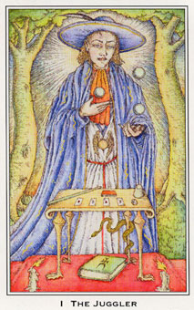 νܶܿѷ - Nigel Jackson Tarot - ħʦ - The Magician