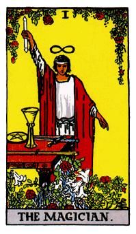 ¡ΰ - Rider Waite Tarot - ħʦ - The Magician