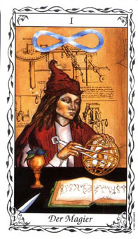 ޵ - Das Hudes Tarot - ħʦ - The Magician