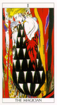 ҰϲТ - Yositaka Amano Tarot - ħʦ - The Magician