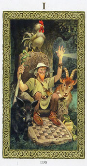 ³ - Tarot of Druids - ħʦ - The Magician