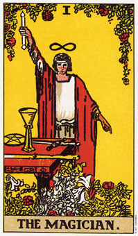 ԭʼΰ - Original Rider-Waite Tarot - ħʦ - The Magician