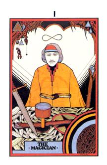 ̫ʱ - Aquarian Tarot - ħʦ - The Magician