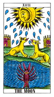  - Classic Tarot -  - The Moon