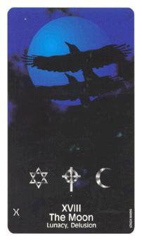 ѻħ - Crows Magick Tarot -  - The Moon