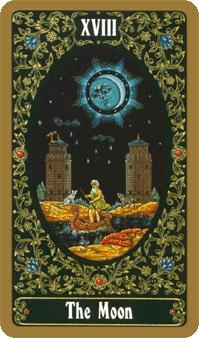  - Russian Tarot -  - The Moon