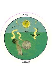  - Motherpeace Tarot -  - The Moon