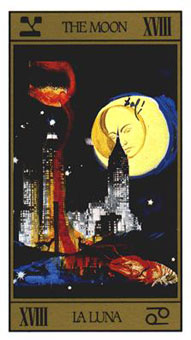 ߶ - Salvador Dali Tarot -  - The Moon