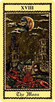 ˹ - Scapini Tarot -  - The Moon