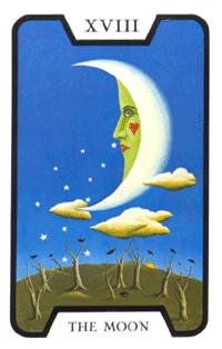 Ů - Tarot of the Witches -  - The Moon