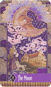 ÷ - Zerner Farber Tarot -  - The Moon