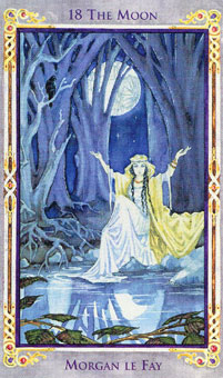 ɪ - Legend Arthurian Tarot -  - The Moon