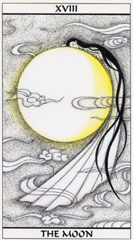 ڤ - Meditation Tarot -  - The Moon