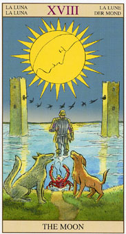 ӽΰ - Tarot of the New Vision -  - The Moon