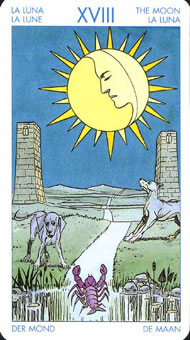 ʥ׳ΰ - Universal Waite Tarot -  - The Moon