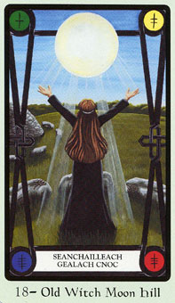  - Faery Wicca Tarot -  - The Moon