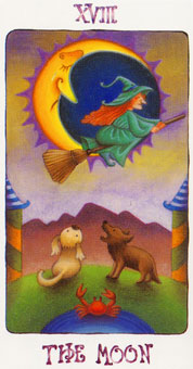 ŮװԹ - Witch Teen Tarot -  - The Moon