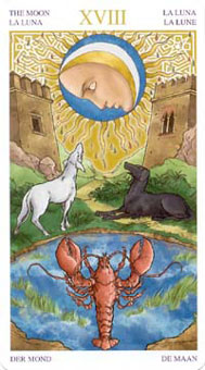 ռ˿ - Wirth Tarot Of Trade Edition -  - The Moon